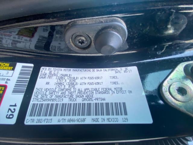 2017 Toyota TACOMA TRD SPORT TRD Sport V6