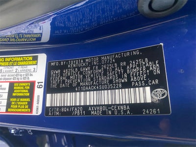 2025 Toyota CAMRY LE