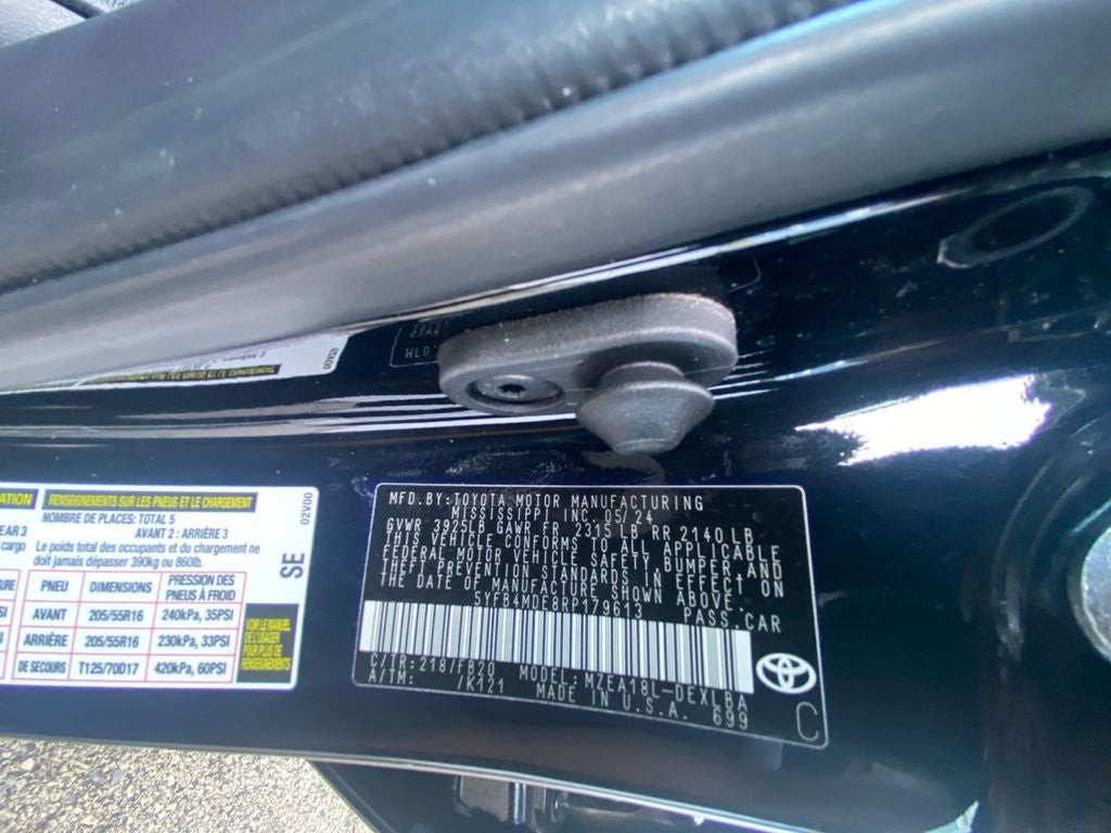 2024 Toyota Corolla LE