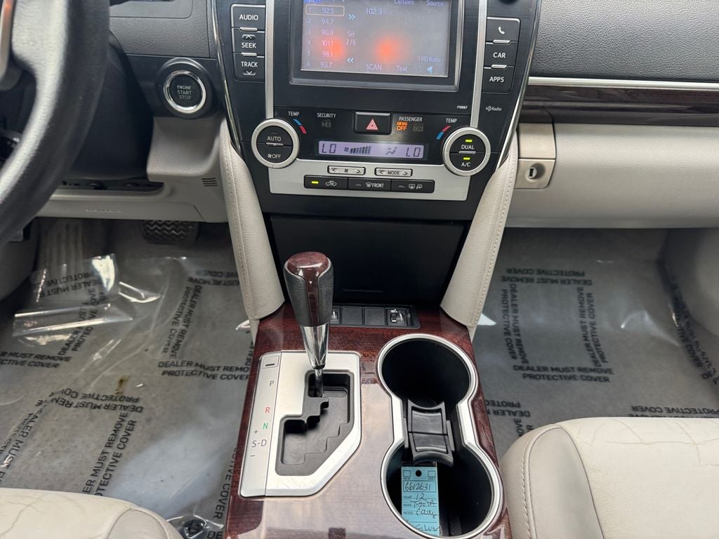 2012 Toyota CAMRY XLE