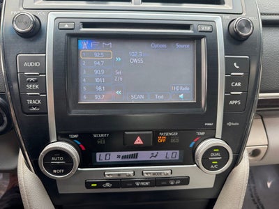 2012 Toyota CAMRY XLE