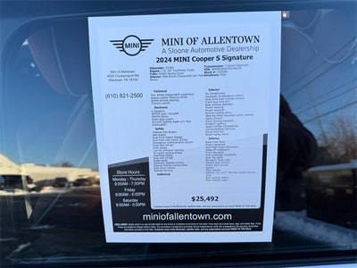 2024 MINI Cooper S Signature