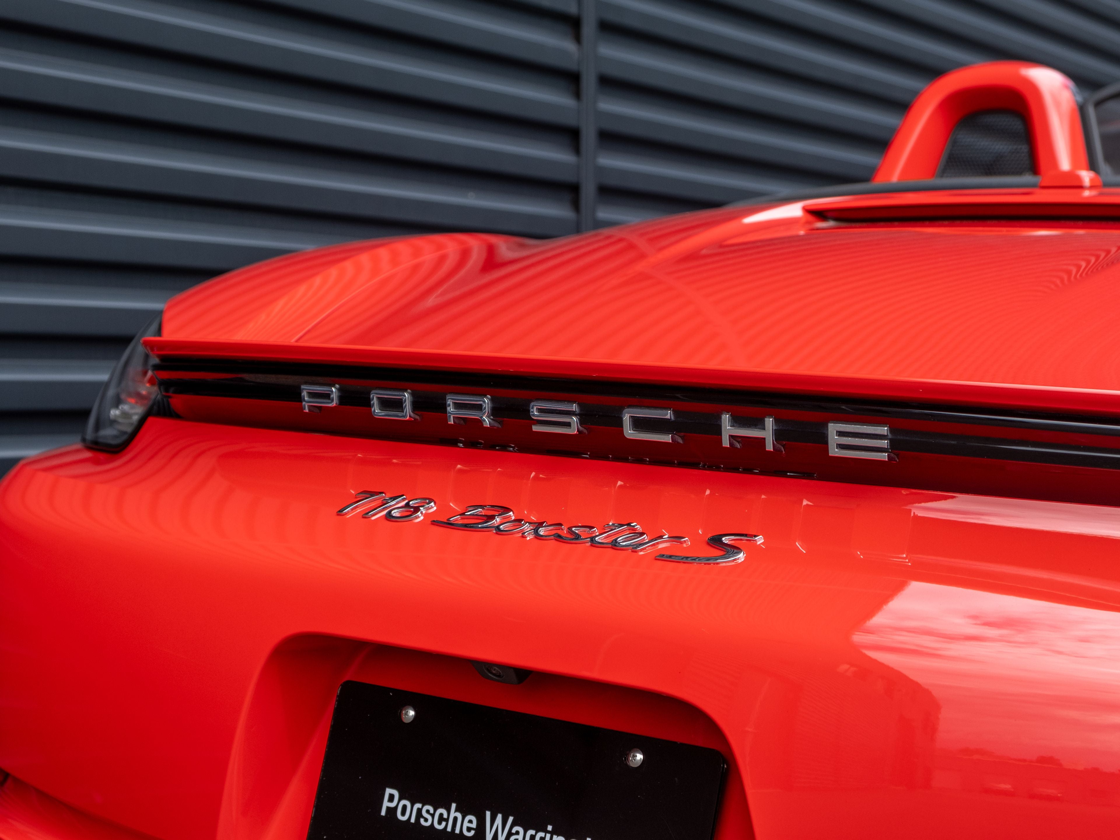 2017 Porsche 718 Boxster S