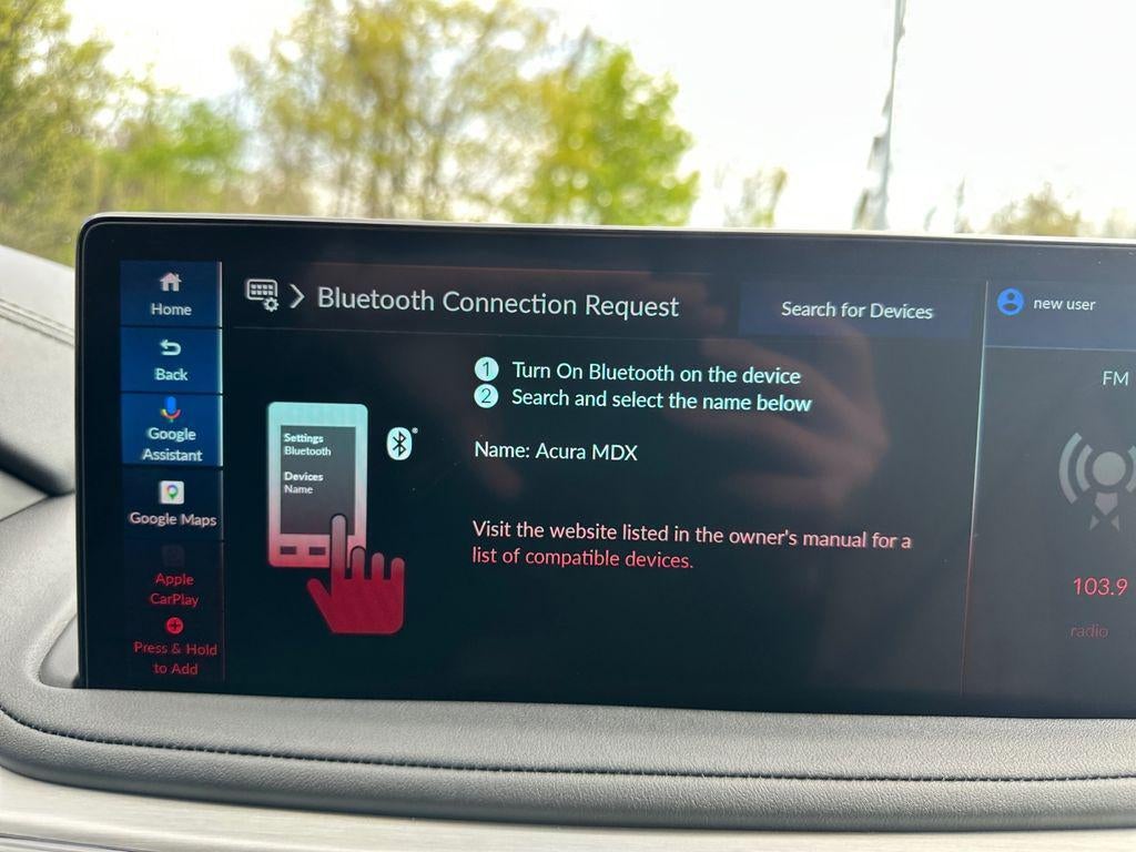 2025 Acura MDX Technology Package