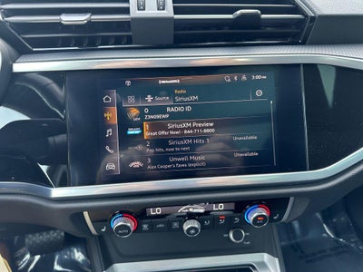 2022 Audi Q3 Premium Plus 45 TFSI S line quattro Tiptronic