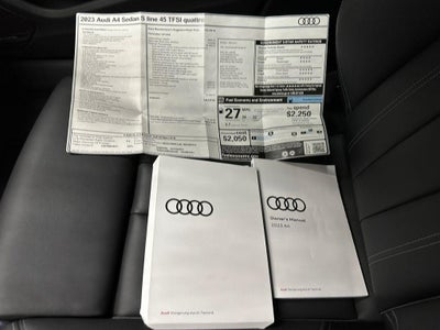 2023 Audi A4 Premium Plus 45 TFSI S line quattro S tronic