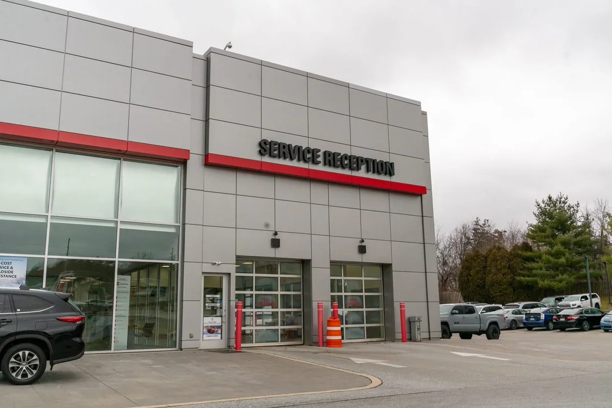 Sloane Toyota of Malvern service center