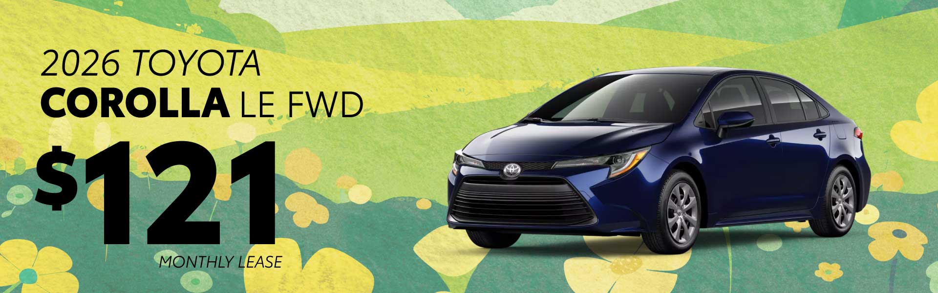 2026 Toyota Corolla LE Lease Offer
