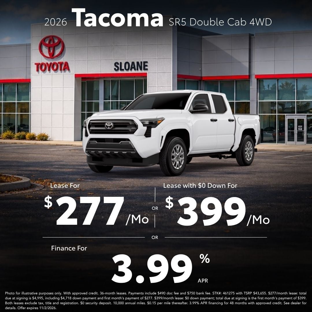 2026 Toyota Tacoma Deals