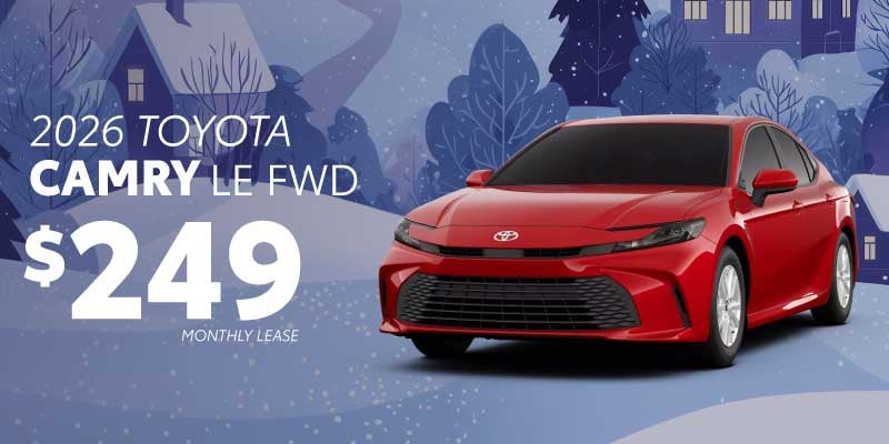 2026 Toyota Camry LE Lease Offer