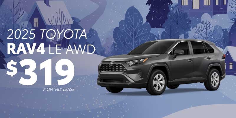 2025 Toyota RAV4 LE AWD Lease Offer