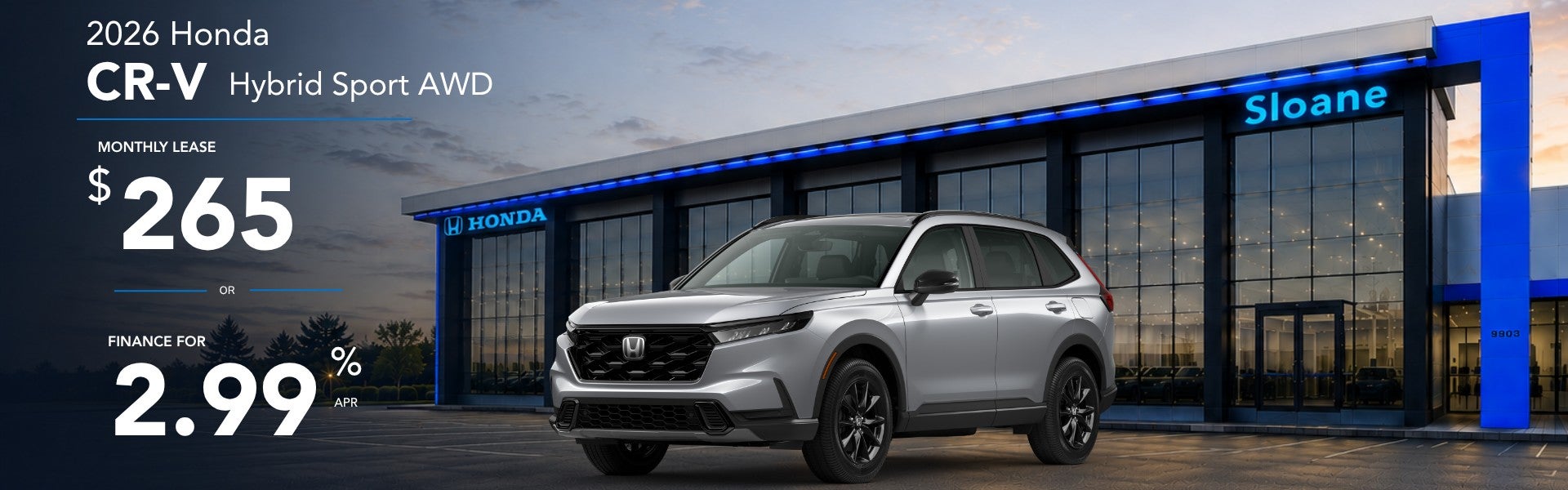 2026 Honda CR-V Hybrid Lease Offer