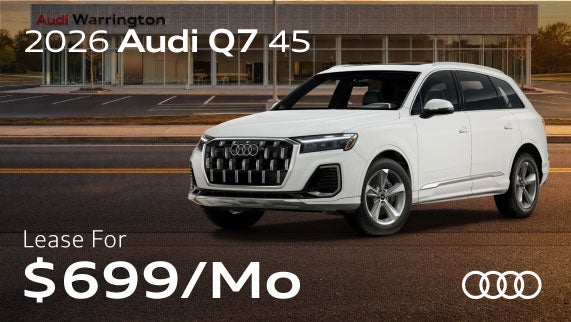 2026 Audi Q7 Lease Offer